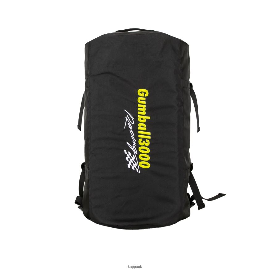 Kappa 222 Banda Joe Gumball 3000 Bag Black White Lime 408H4N364 - Kappa UK