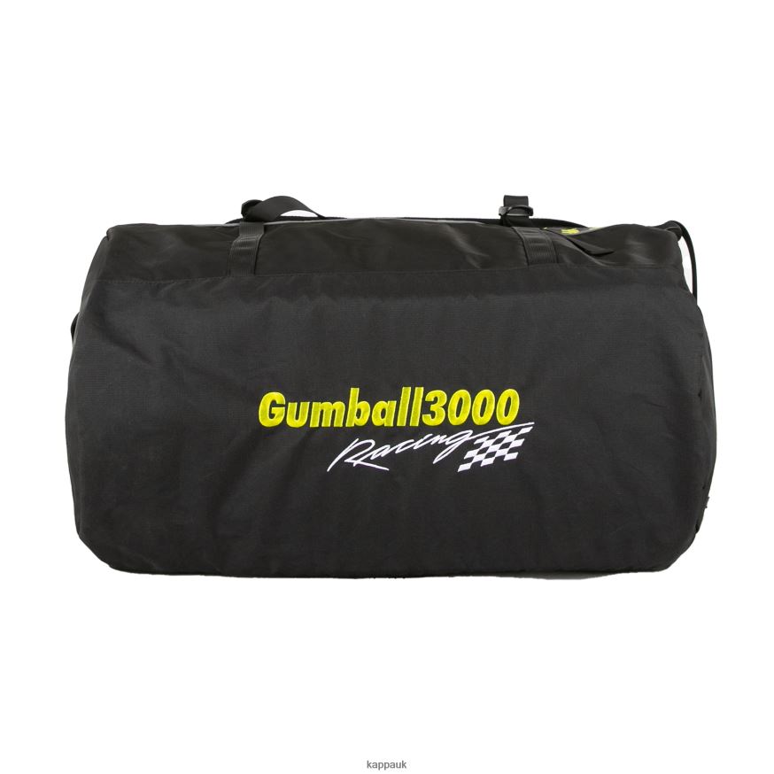 Kappa 222 Banda Joe Gumball 3000 Bag Black White Lime 408H4N364 - Kappa UK