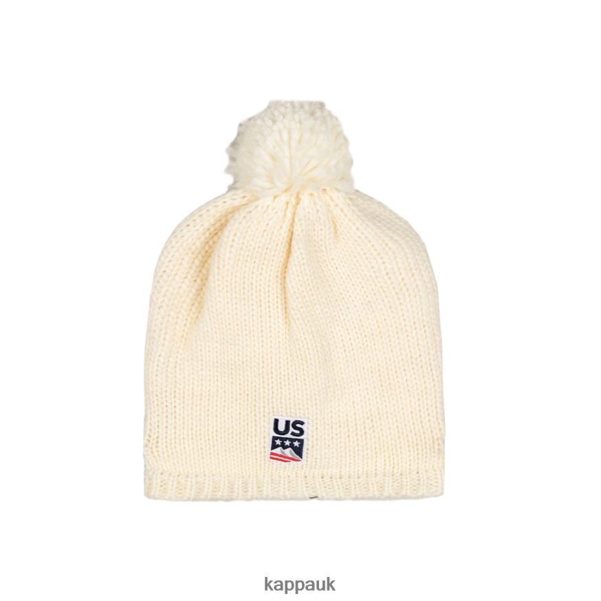 Kappa 6Cento Flock3 US Beanie Cream 408H4N290 - Kappa Trainers UK