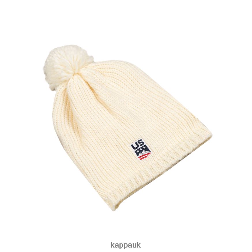 Kappa 6Cento Flock3 US Beanie Cream 408H4N290 - Kappa Trainers UK