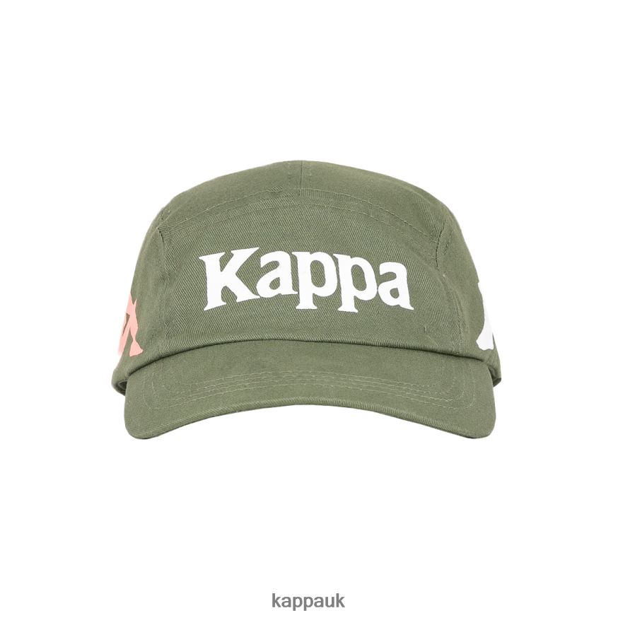Kappa Authentic Anfrei Cap Green Olive 408H4N331 - Kappa UK