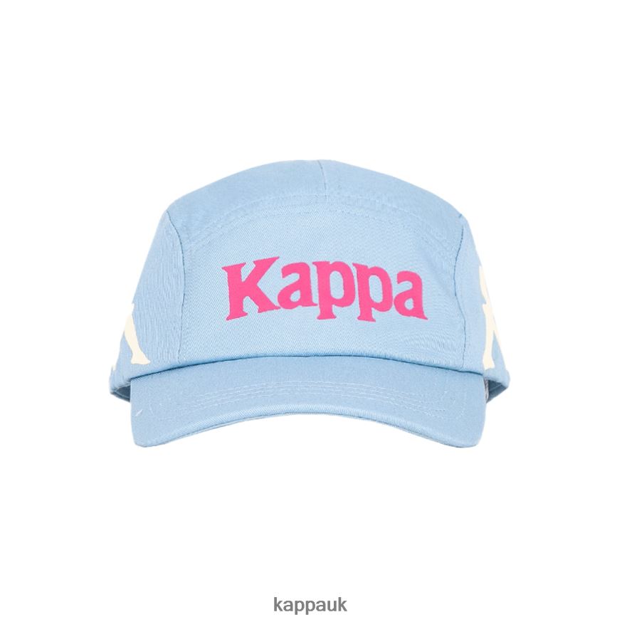 Kappa Authentic Anfrei Cap Light Blue Pink 408H4N313 - Kappa UK