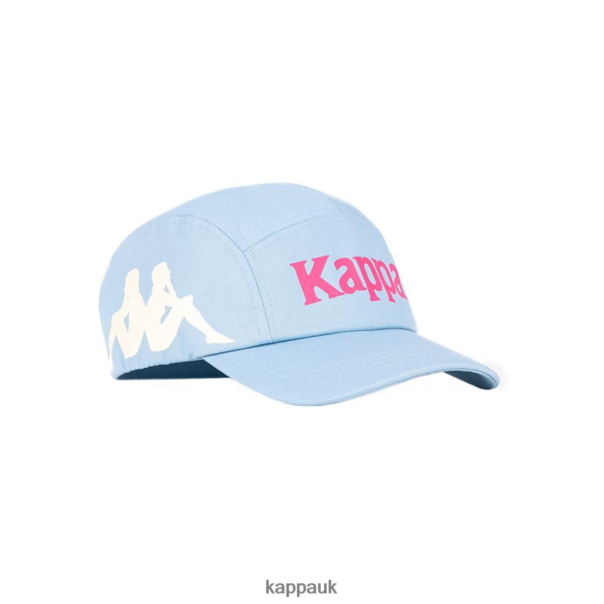 Kappa Authentic Anfrei Cap Light Blue Pink 408H4N313 - Kappa UK