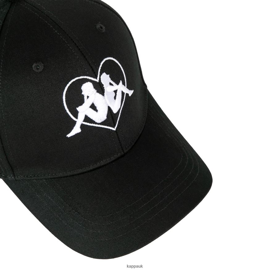 Kappa Authentic Love Opole Cap Black 408H4N284 - Kappa Trainers UK
