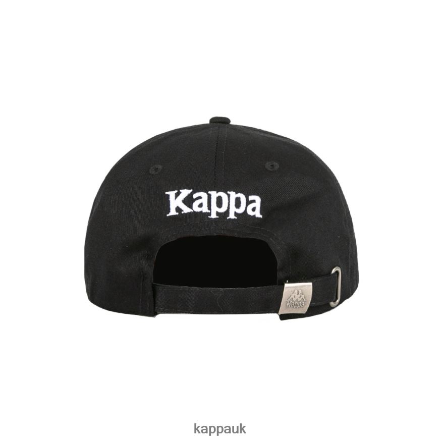 Kappa Authentic Meppel Cap Black Smoke 408H4N336 - Kappa Tracksuit UK