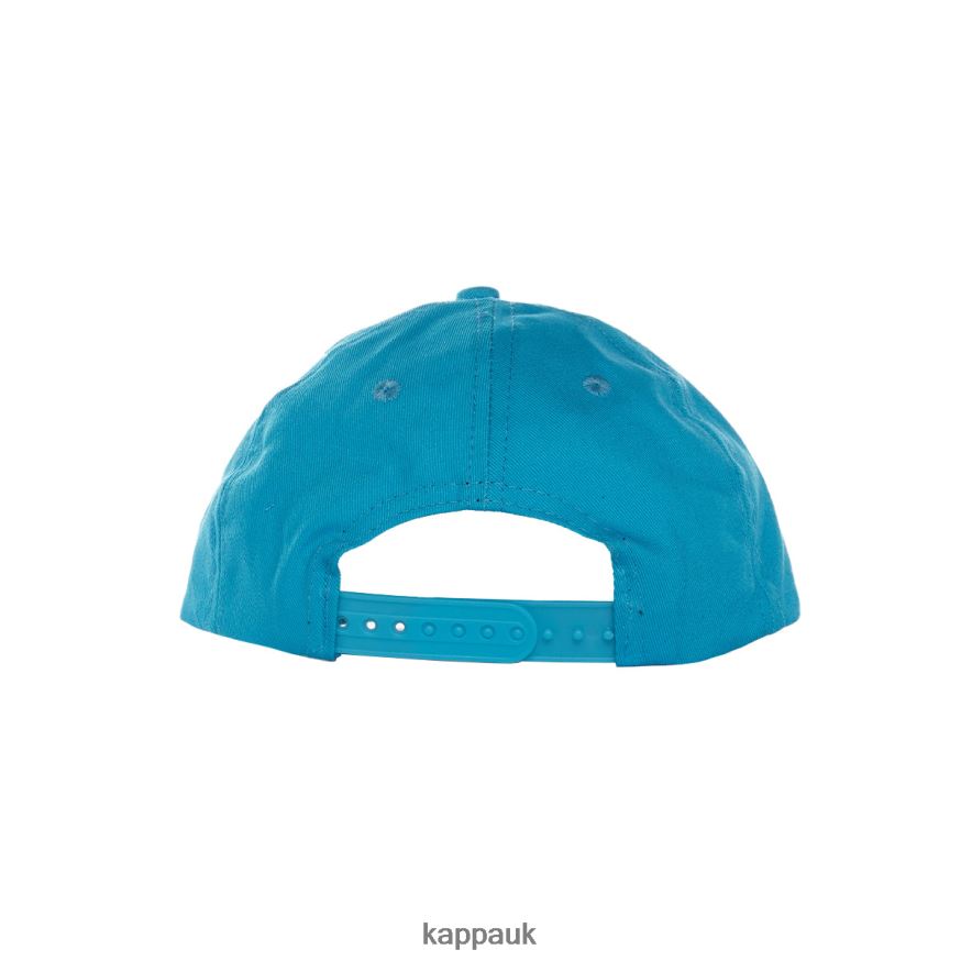 Kappa Kids Authentic Bzadem Cap Dark Aqua White 408H4N326 - Kappa Trainers UK