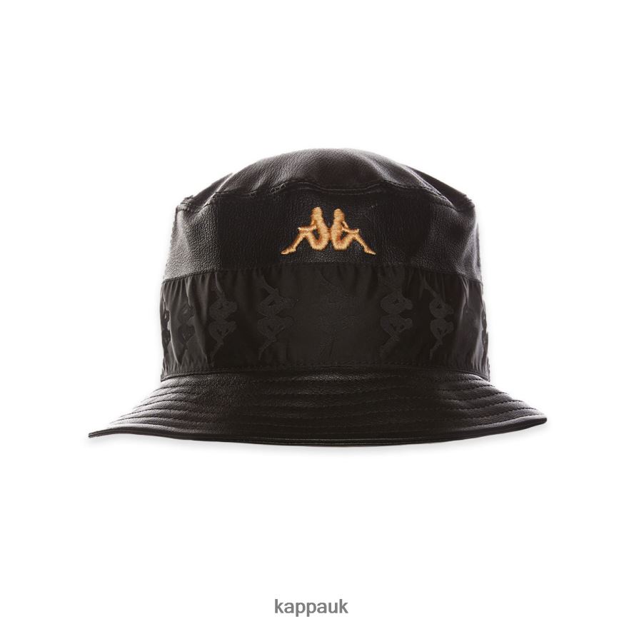 Kappa 222 Banda Bucket Hat Black 408H4N324 - Kappa Tracksuit UK