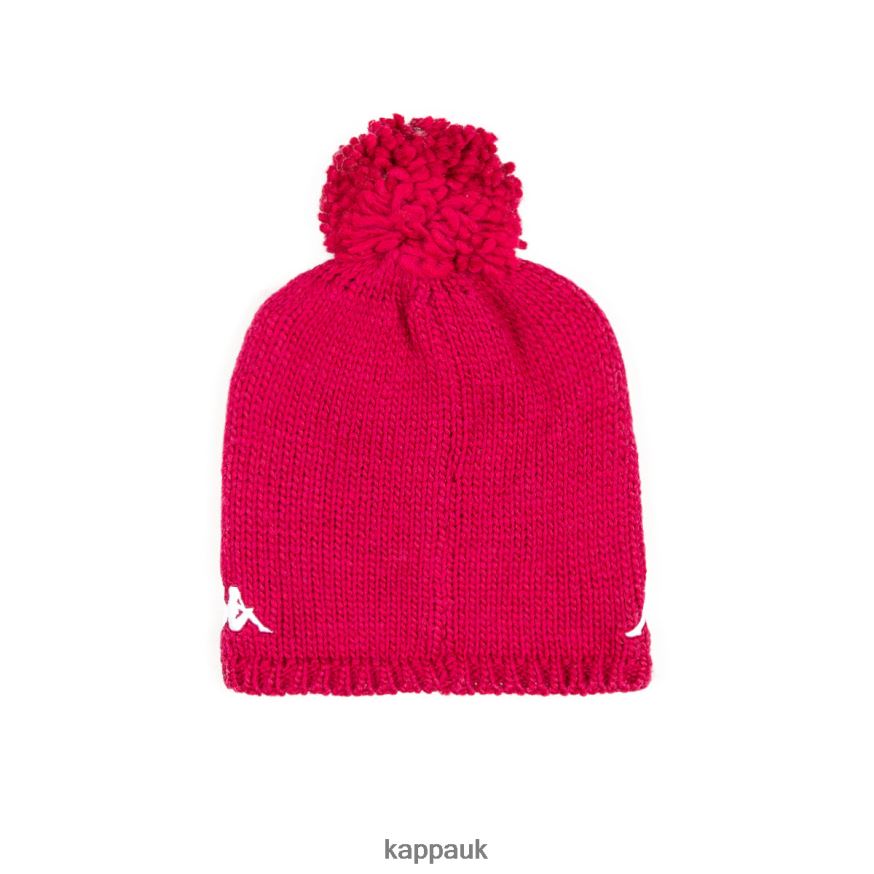 Kappa 6Cento Flock 3 Fisi Hat Red Cerise 408H4N338 - Kappa Trainers UK