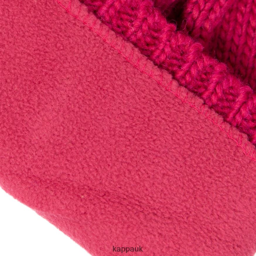Kappa 6Cento Flock 3 Fisi Hat Red Cerise 408H4N338 - Kappa Trainers UK