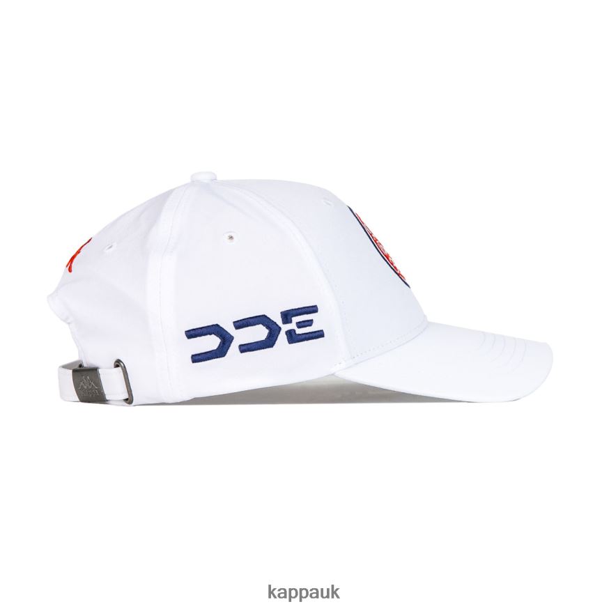 Kappa Authentic Cadio Gumball 3000 Hat White 408H4N342 - Kappa Tracksuit UK