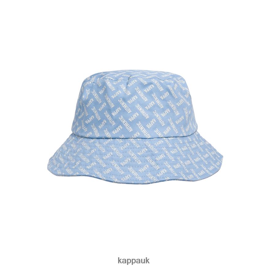Kappa Authentic Pelegy Bucket Hat Light Blue Sand 408H4N298 - Kappa UK
