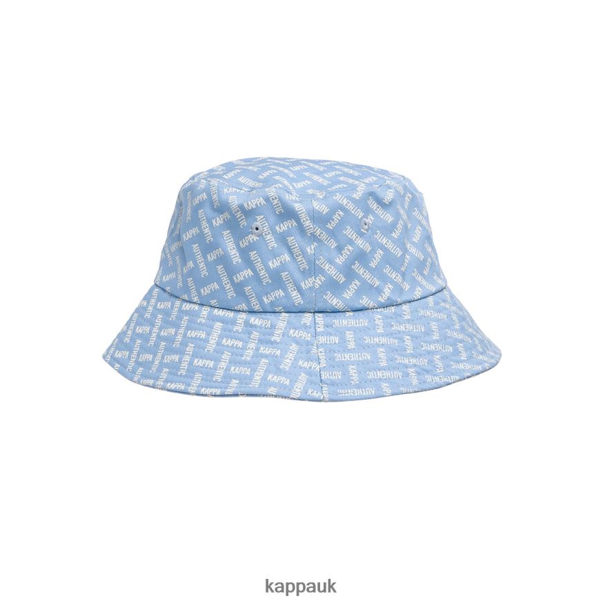 Kappa Authentic Pelegy Bucket Hat Light Blue Sand 408H4N298 - Kappa UK