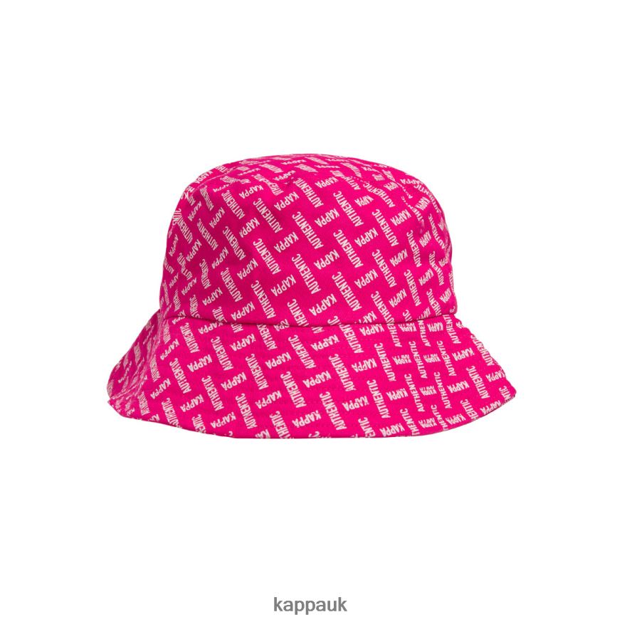 Kappa Authentic Pelegy Bucket Hat Pink Sand 408H4N311 - Kappa Trainers UK