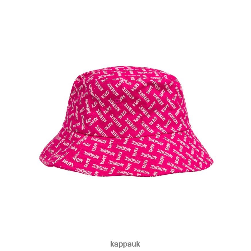 Kappa Authentic Pelegy Bucket Hat Pink Sand 408H4N311 - Kappa Trainers UK