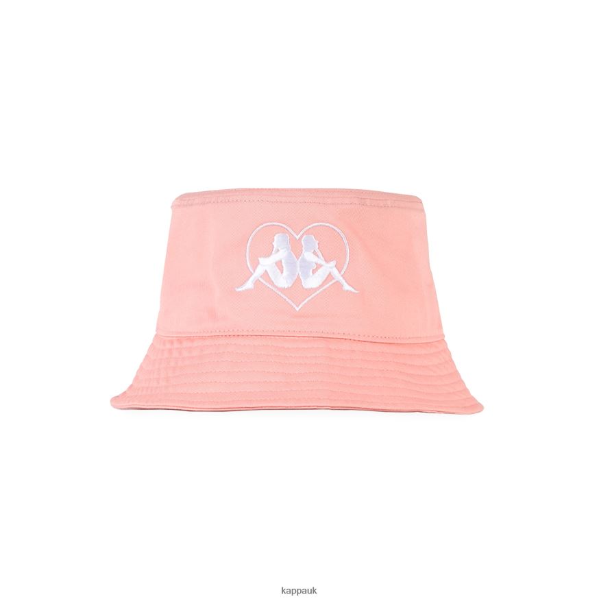 Kappa Authentic Tychy Bucket Hat Pink 408H4N283 - Kappa UK
