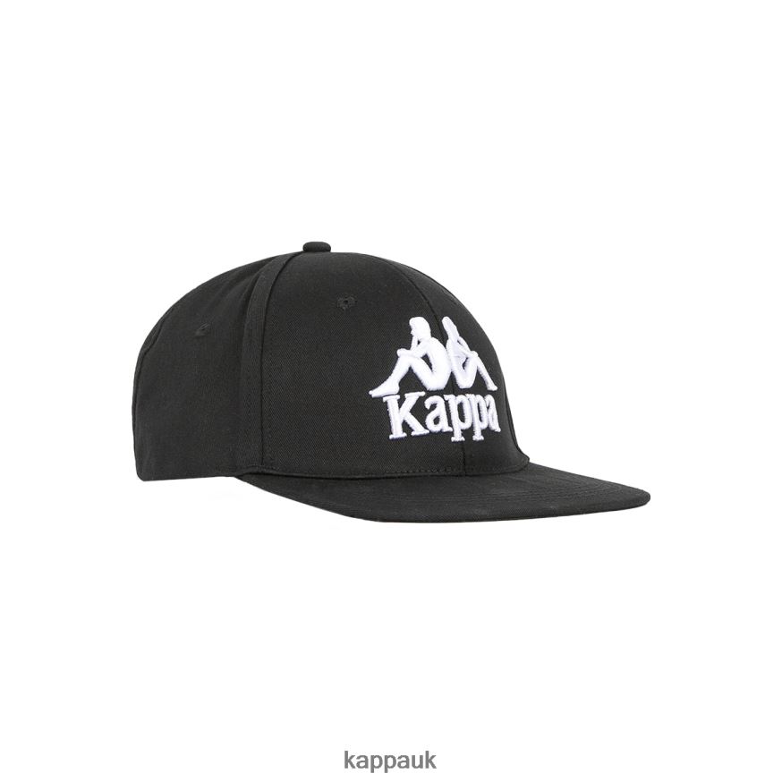 Kappa Kids Authentic Bzadem Hat Black Smoke 408H4N293 - Kappa Trainers UK