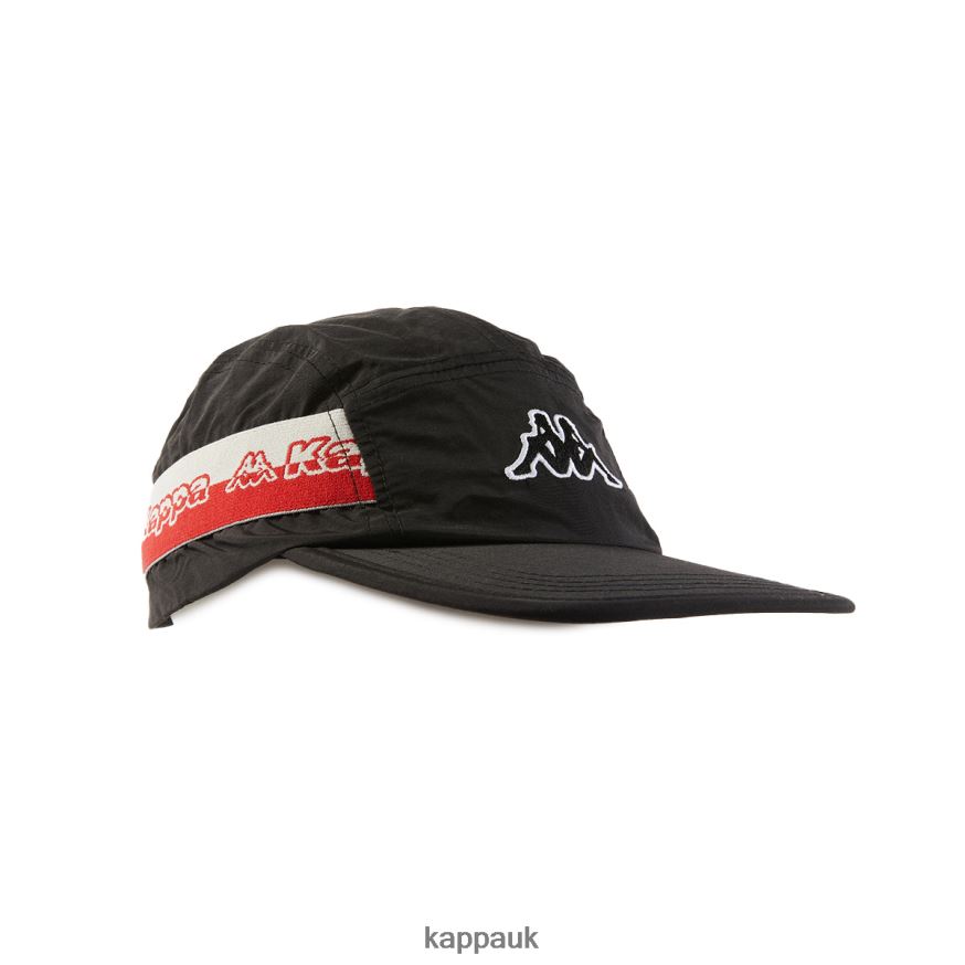 Kappa Logo Tape Drema Cap Black Smoke 408H4N397 - Kappa UK