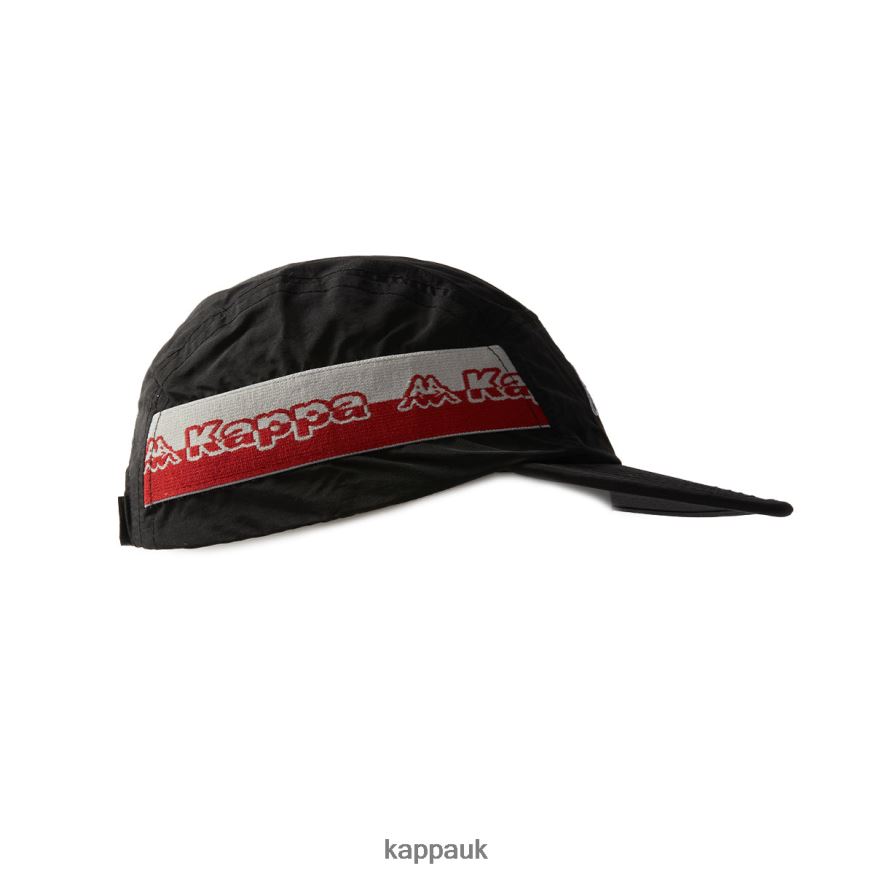 Kappa Logo Tape Drema Cap Black Smoke 408H4N397 - Kappa UK