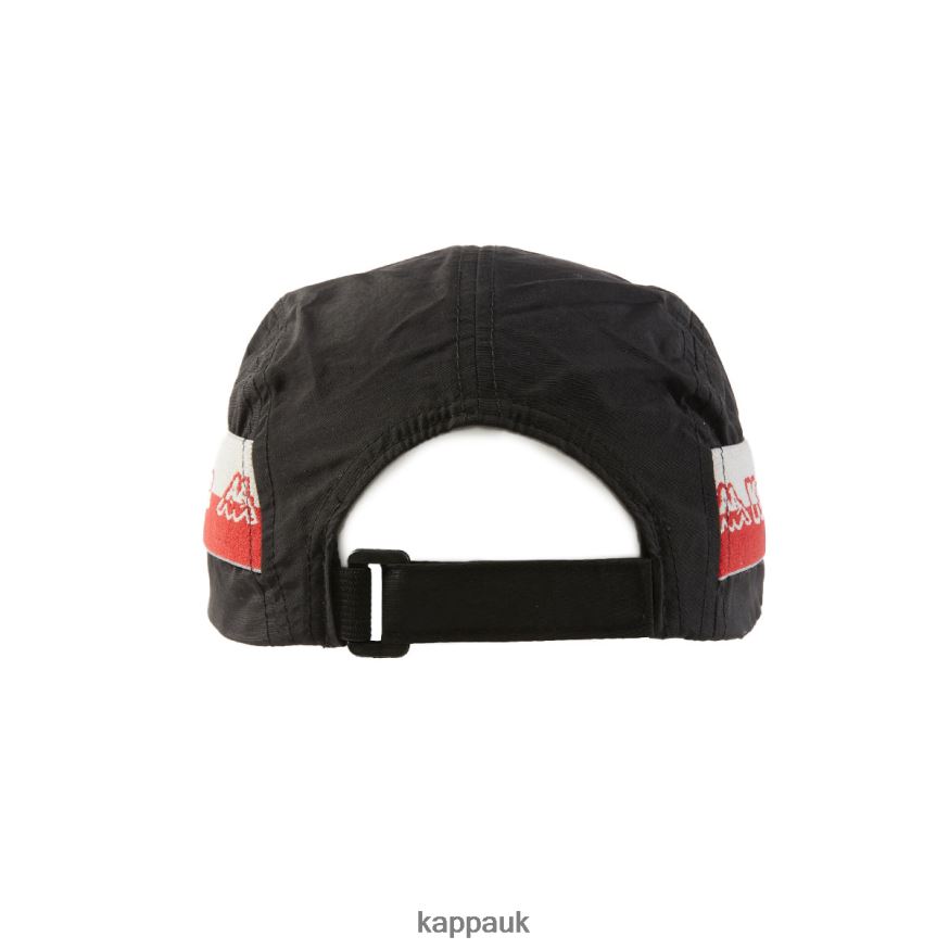 Kappa Logo Tape Drema Cap Black Smoke 408H4N397 - Kappa UK