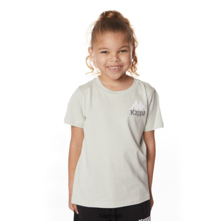 Kappa Kids Authentic Ables T-Shirt Grey 408H4N641 - Kappa Trainers UK