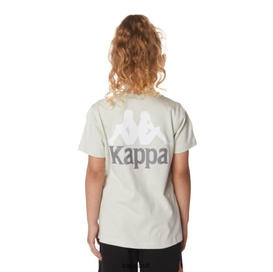 Kappa Kids Authentic Ables T-Shirt Grey 408H4N641 - Kappa Trainers UK