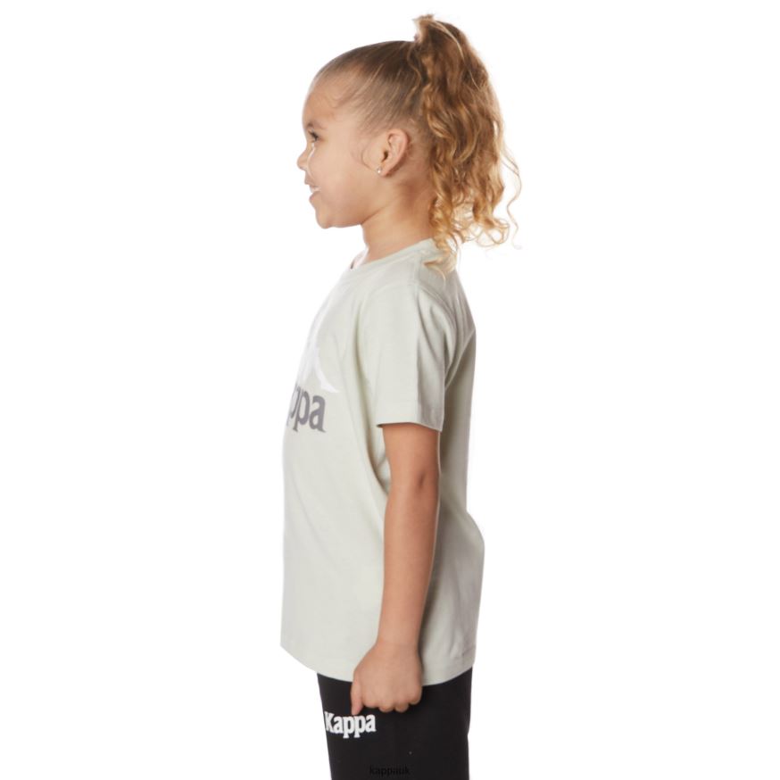 Kappa Kids Authentic Estessi T-Shirt Grey 408H4N644 - Kappa Trainers UK
