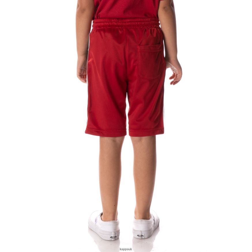 Kappa Logo Tape Daedi Shorts Red 408H4N630 - Kappa Tracksuit UK