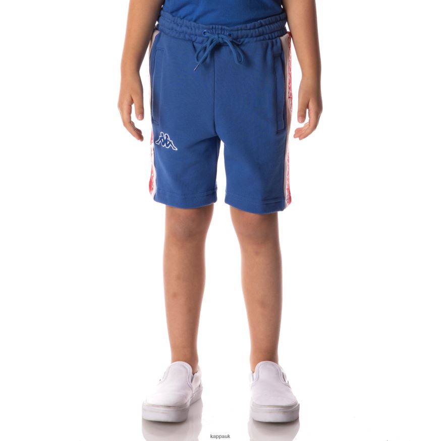 Kappa Logo Tape Dasved Shorts Blue 408H4N628 - Kappa UK