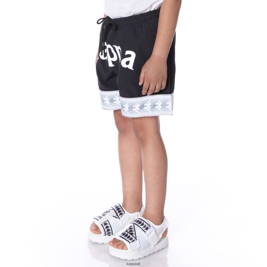 Kappa Kids 222 Banda Calband Swim Shorts Jet Black 408H4N789 - Kappa Tracksuit UK