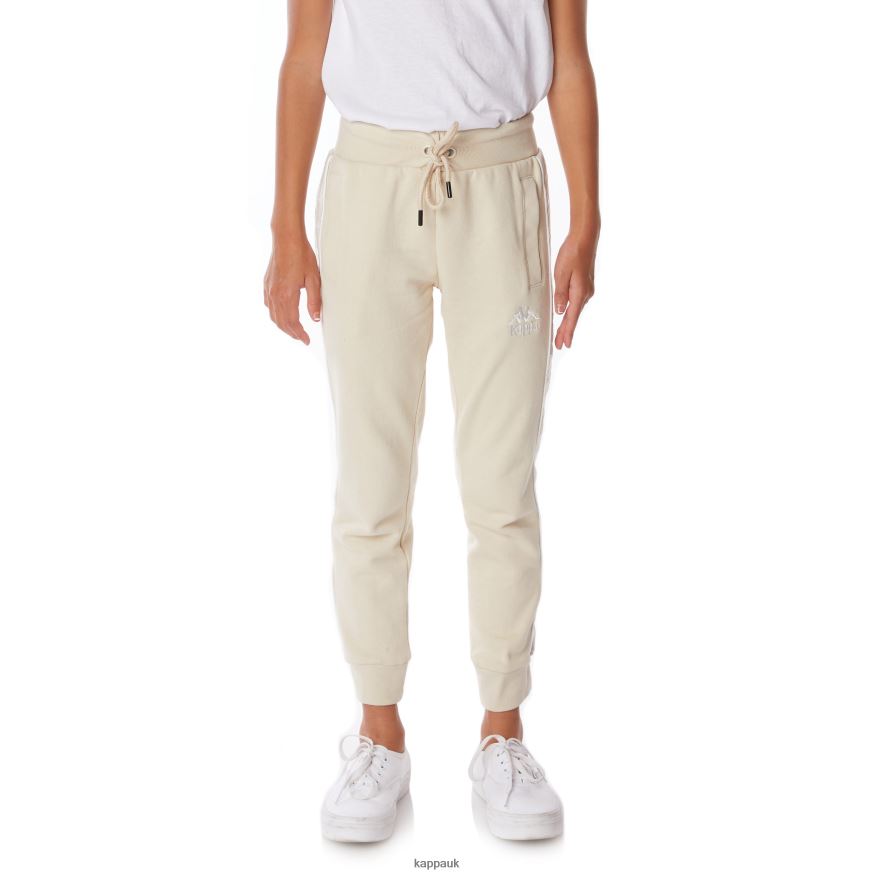 Kappa Kids 222 Banda Alanz 2 Sweatpants Beige 408H4N573 - Kappa Tracksuit UK