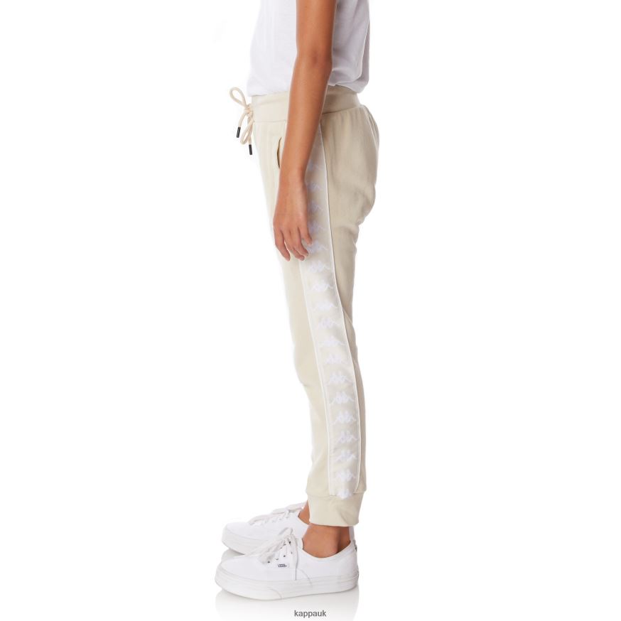 Kappa Kids 222 Banda Alanz 2 Sweatpants Beige 408H4N573 - Kappa Tracksuit UK