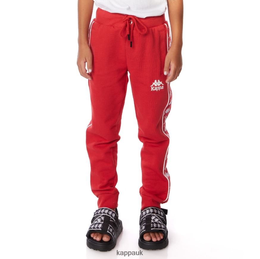 Kappa Kids 222 Banda Alanz 2 Sweatpants Red 408H4N574 - Kappa UK