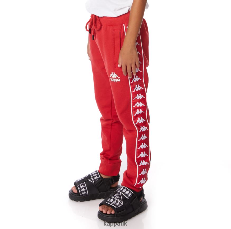 Kappa Kids 222 Banda Alanz 2 Sweatpants Red 408H4N574 - Kappa UK