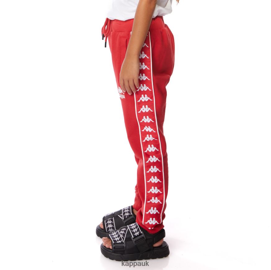 Kappa Kids 222 Banda Alanz 2 Sweatpants Red 408H4N574 - Kappa UK