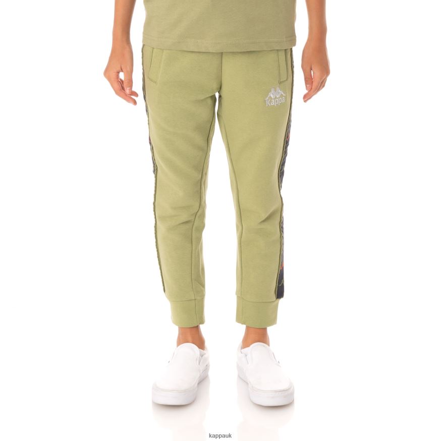 Kappa Kids 222 Banda Alanz 3 Sweatpants Green Salvia 408H4N604 - Kappa UK