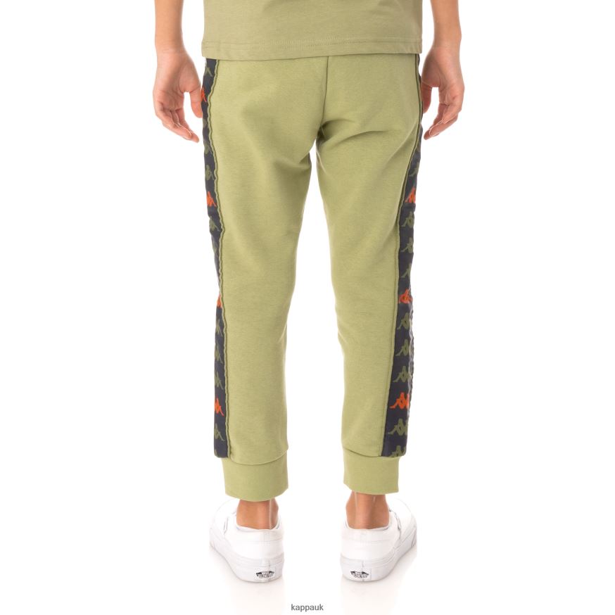 Kappa Kids 222 Banda Alanz 3 Sweatpants Green Salvia 408H4N604 - Kappa UK