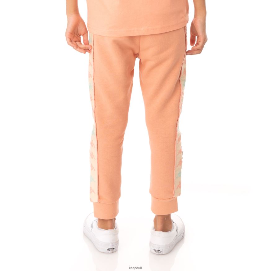 Kappa Kids 222 Banda Alanz 3 Sweatpants Pink Coral 408H4N605 - Kappa Trainers UK