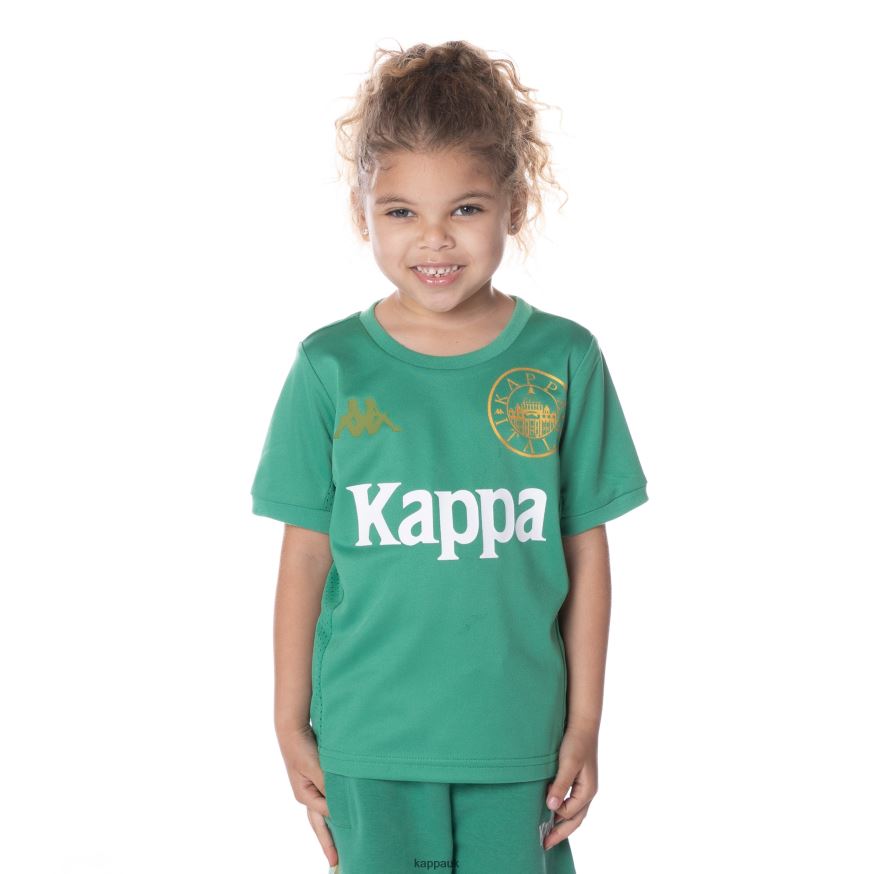 Kappa Kids Authentic Arnold Jersey GREEN 408H4N649 - Kappa UK