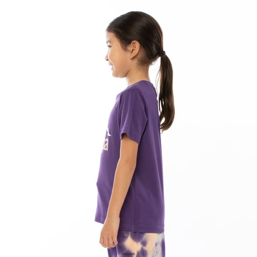 Kappa Kids Authentic Dris Reflective T-Shirt Red Blue Reflective 408H4N784 - Kappa UK