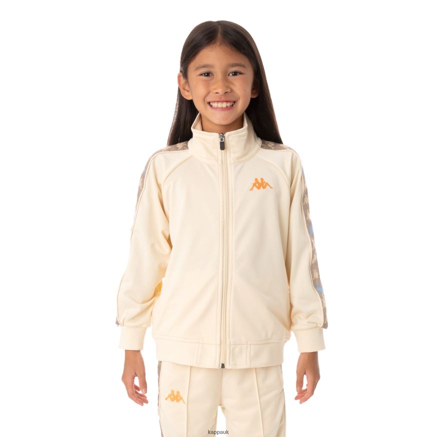 Kappa Kids 222 Banda Dullo Track Jacket Beige 408H4N448 - Kappa UK