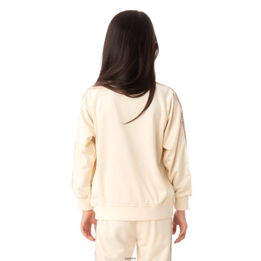 Kappa Kids 222 Banda Dullo Track Jacket Beige 408H4N448 - Kappa UK