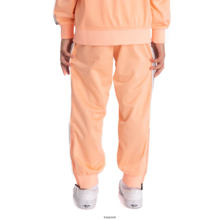 Kappa Kids 222 Banda Deky 2 Trackpants Peach 408H4N474 - Kappa Tracksuit UK