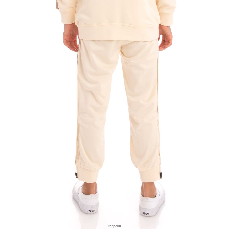 Kappa Kids 222 Banda Deky Trackpants Beige 408H4N500 - Kappa Trainers UK