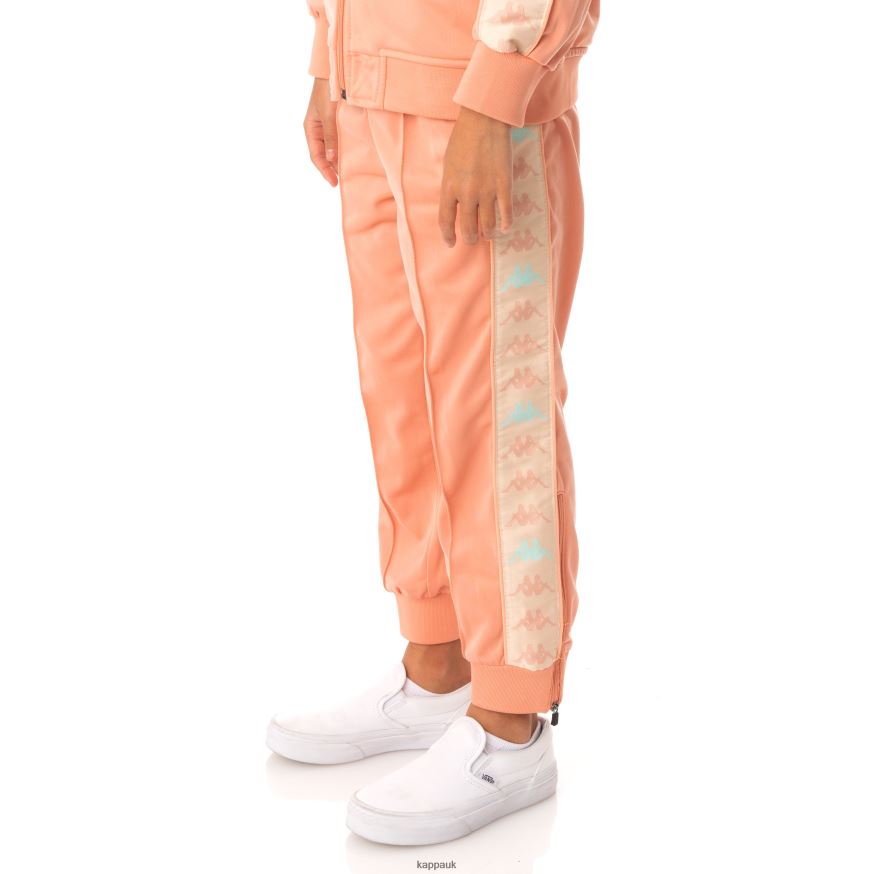 Kappa Kids 222 Banda Deky Trackpants Pink Coral 408H4N496 - Kappa UK