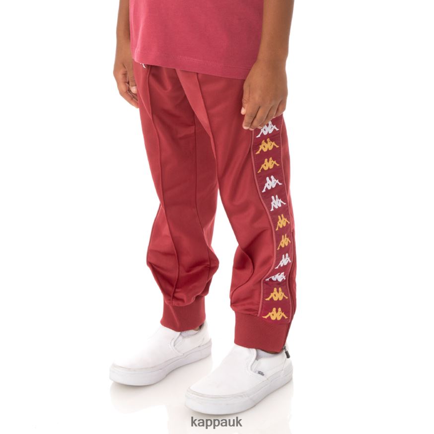 Kappa Kids 222 Banda Rastoriazzin Trackpants Burgundy 408H4N487 - Kappa UK