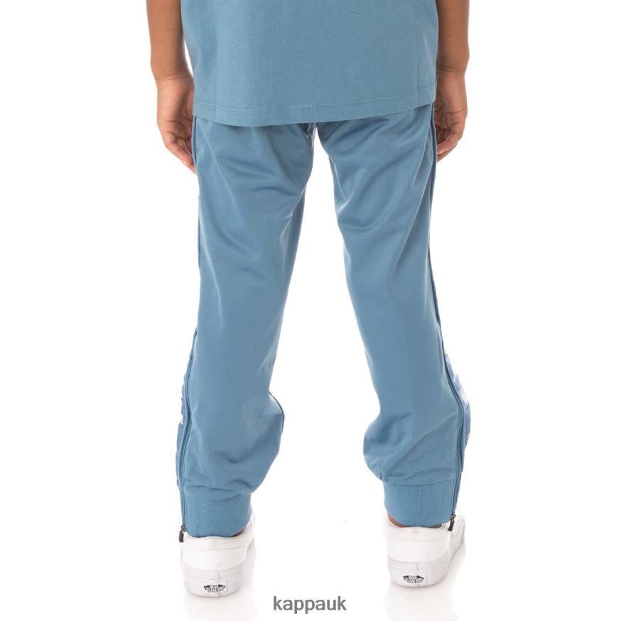 Kappa Kids 222 Banda Rastoriazzin Trackpants Light Blue 408H4N486 - Kappa Tracksuit UK