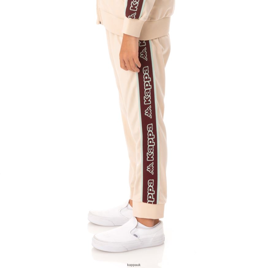 Kappa Kids Logo Tape Alic 2 Trackpants Beige 408H4N493 - Kappa UK
