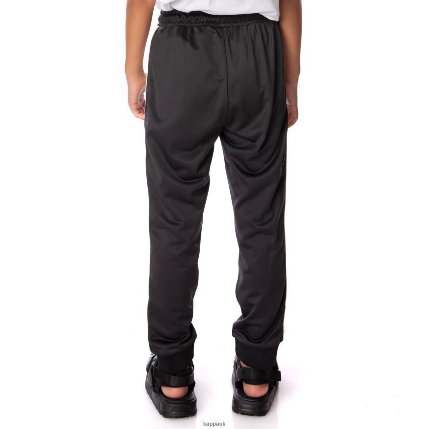 Kappa Kids Logo Tape Alic 2 Trackpants Black Smoke 408H4N457 - Kappa UK