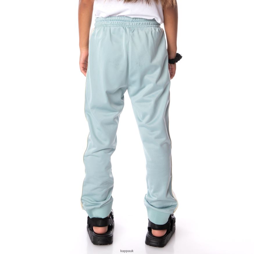 Kappa Kids Logo Tape Alic 2 Trackpants Light Blue 408H4N456 - Kappa Tracksuit UK