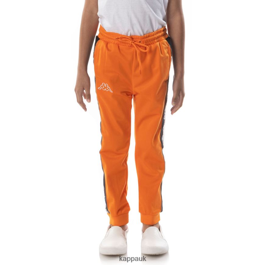 Kappa Logo Tape Dalic Trackpants Orange 408H4N467 - Kappa Trainers UK